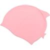 Ciieeo Cuffia da Nuoto e Facile da Indossare in Silicone Rosa per Design a Pesce P Rosa per'atmosfera Estiva Divertente e Colorata