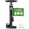 AGT Stand-Luftpumpe per tutte le valvole comuni, fino a 160 psi / 11 bar, 48 cm