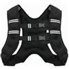Fxzqgnh Gilet Zavorrato Traspirante Gilet con Pesi Ergonomico Gubbotto Zavorrato per Runner, 4LB
