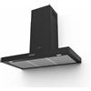 Faber Cappa Cucina Aspirante a Parete Larghezza 120 cm colore Nero Opaco - 325.0618.787 Stilo Comfort