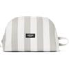 Larkson Borsa da Toilette Donna & Uomo Beige a Righe - Tilda Large - Grande Borsa da Toilette da Appoggiare - Nécessaire da Viaggio - Beauty Case per Viaggi, Campeggio, Piscina