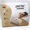 Imetec Coperta elettrica, poliestere/plastica, lavabile, arresto automatico, beige, 150x80cm
