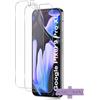 Xunzii TPU Pellicola Protettiva Opaca per Google Pixel 9 Pro XL, 2 PCS Opaca TPU Flessibile Protettiva Film, Antiriflesso Matte Protezione Schermo