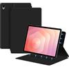 FDHYFGDY Cover per Samsung Galaxy Tab S11 11" Custodia Protettiva Magnetica, Custodia Sottile e Leggera Smart Stand, Custodia Tablet per Galaxy Tab S11 Custodia, Nero