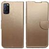 KEJI Cover Custodia per Oppo A52 / Oppo A72, Cover Custodia Libro in Pelle Portafoglio con Supporto Flip Caso Supporto Stand Chiusura Magnetica Oppo A52 / Oppo A72, Elegante (ORO)