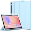 CACOE Custodia per Samsung Galaxy Tab S10 Lite 10.9" 2025/S10 FE 10.9" 2025/S9 FE 10.9" /S9 11 pollici con pellicola protettiva - Ultra sottile con supporto per penna S in pelle PU, blu ghiaccio