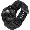 BINLUN Compatibile con Garmin Cinturino 20mm 22mm 26mm, Cinturino in Nylon Paracord Intrecciati Adatto per Quickfit Militare Sport Cinturini di Ricambio Adatto per Fenix/per Instinct/per Forerunner