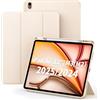 CACOE Custodia per iPad Air 13 pollici M4/M3/M2 2026/2025/2024 con portapenne, sottile cover posteriore in TPU con funzione di sveglia/sonno, stella polare
