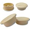 BricoShopping Set 4 Pezzi Passacavo per Scrivania Passafili Passacavi Elettrici pc Computer Foro da mm 60 o 80 Passa Cavo Cavi Fili per MOBILI Ufficio TV Tappo in plastica Tondo Rotondi (Beige)