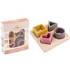 DORON & CHARLIE - Gioco delle Forme - Accessorio per l'infanzia - 056340 - Silicone - Apprendimento - Giocattolo per bambini - Accessorio per l'infanzia - Bambino - Prima età - A partire da 12 mesi