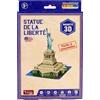 EXPLORA SCIENCES EXPLORA - Statua della libertà - Puzzle 3D - 540024-31 Pezzi - Monumento - Livello 2 - Senza Colla né Forbici - Educativo - USA - Gioco di Costruzione - Regalo - Modellino - 5 Anni