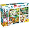 Liscianigiochi - Disney Puzzle Maxifloor 4 X 48 Classic Misto, Colore, 91737