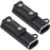 chenyang Confezione da 2 adattatori di ricarica magnetici da USB C a Polar Smart Watch, per Vantage V3/M3/Pacer/Pacer Pro/Grit X2/Ignite 3