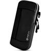 ONEFLOW Urban Sling per Doogee Fire 3 Pro / 3 Ultra Custodia a tracolla per cellulare, marsupio e bracciale, borsa a tracolla con portafoglio per uomo e donna, nero