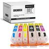 COCADEEX 580XXL Cartuccia d'inchiostro ricaricabile vuota Compatibile con Canon PGI-580XXL CLI-581XXL, per stampante Pixma TS8100 TS8120 TS8200 TS8220 TS8300 TS8320 TS9100 TS9120