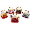 Starlet24 Set di 5 gatti cinesi portafortuna, in ceramica, decorazione, Ceramica, 131049