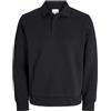 JACK & JONES Jjebradley Sweat Polo Styd Aw24 Ln Jjebradley Sweat Polo Styd Aw24 Ln Uomo (Pacco da 1)