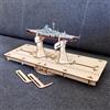 Supporto in Legno per Modellino di Nave, Regolabile, Accessori di Montaggio,