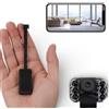 Il Detective Mini Telecamera WiFi di Sorveglianza con Sensore di Movimento, Infrarossi con Batteria, Controllo da Smartphone, Visione Notturna Microcamera visione notturna 1080P