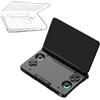 Generico Étui de protection transparent en TPU pour AYN THOR console de jeu, contenant également une boîte de rangement anti-poussière et des accessoires de jeu.