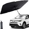Carnavalife Parasole per auto, parasole per auto, pieghevole, protegge dal sole, facile da riporre, mantiene l'auto fresca, adattabile alla maggior parte delle auto (125 x 65 cm piccolo)