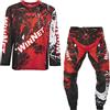 WinNet Completino per Mini Moto Cross da Bambino (Rosso, 4 Anni)