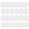 Frfik Patch Filtro Fungo - Dischi Filtranti Monotub Da 75 Mm | Schermo Di Ritenzione Di Cotone E Umidità, 24 Adesivi Per La Conservazione 'Umidità Per Forniture Di Coltivazione