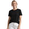 Street One T-Shirt Manica Increspata Nera 42