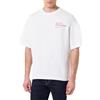 Replay Maglietta da Uomo a Maniche Corte Martin Garrix, Collezione off White C011 (Bianco), S