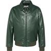 Schott NYC Lc5100rib2-green-l Giacca, Verde, L Uomo