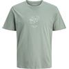 JACK & JONES Jjkai Tee SS Crew Neck, Iceberg Green., M