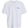 JACK & JONES Jorgrove Tee SS Crew Neck Tg Jnr, Bianco, 14 Anni