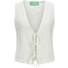 JJXX JXBREEZE Summer SL Gilet Wvn, Blanc De Blanc., S