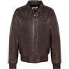 Schott NYC Lc5100rib2-brown-l Giacca, Marrone, L Uomo