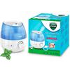 Vicks Mini umidificatore ad ultrasuoni Cool Mist - Controllo della nebbia regolabile - Serbatoio da 1,8 L - Uso domestico in camere da letto, uffici, asili - Stanze fino a 15 m2 - Funzionamento