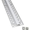 Eurekaled Profilo LED in Alluminio 2 mt a incasso a scomparsa - Copertura Opaca satinata - Taglio luce uniforme per strisce LED - Design minimale cartongesso cod. WT62652