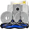 Roboter Deals - Set di accessori, pezzi di ricambio per Ecovacs Deebot Mini (2 spazzole laterali, 2 cuscinetti, 1 spazzola principale, 2 sacchetti)