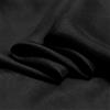 GQZJY Tessuto in Raso di Seta di Gelso al 100% al Metro per Fodera di Abiti Artigianato Decorazione Drappeggio Abbigliamento da Ballo Artigianato per Matrimoni Larghezza 114 Cm(Color:Nero)