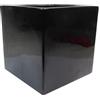 Zelda Bomboniere Cubo Ceramica Nero Lucido 13,5x13,5x13,5 Composizione Floreale