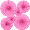 CEEYSEE 6 Pezzi Ventagli di Carta 20/30/40cm Decorazione di Festa Rotondi Fiori dei Ventagli Ghirlande di Carta Decorazioni da Appendere per Feste, Giardini e Compleanni(ZMHS)