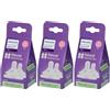 Avent Tettarella Natural 3,0 3M+ 3x1 St