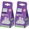 Avent Tettarella Natural 3,0 3M+ 2x1 St