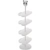 Baoblaze Scarpiera per bambini, organizer per scarpe, porta scarpe per bambini con cartoni animati, scaffale portaoggetti in piedi per armadietto, ingresso, bianco