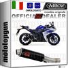 ARROW TERMINALE HOM GP2 GP 2 GPGUN NERO YAMAHA R3 R25 2016 16