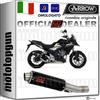 ARROW TERMINALE HOM GP2 GP 2 GPGUN NERO HONDA CB 500 X 2016 16