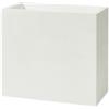 TeraPlast Schio Tower Essential Fioriera 80cm Bianco Chalk di Teraplast