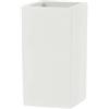 TeraPlast Schio Cubo Alto Essential Fioriera 80cm Bianco Chalk di Teraplast