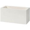 TeraPlast Schio Cassa Maxi Essential 80cm Bianco Chalk di Teraplast
