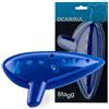 Stagg OCA-PL BL - Ocarina in plastica, colore blu