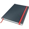 Leitz Quaderno a quadretti di grandi dimensioni, Copertina rigida, Formato B5, 80 fogli, Gamma Cosy, Grigio Velluto, 44820089